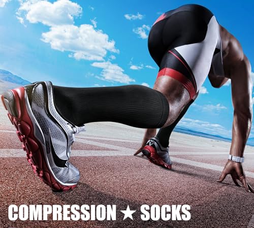 Compression Socks for Women & Men Circulation (3 Count)