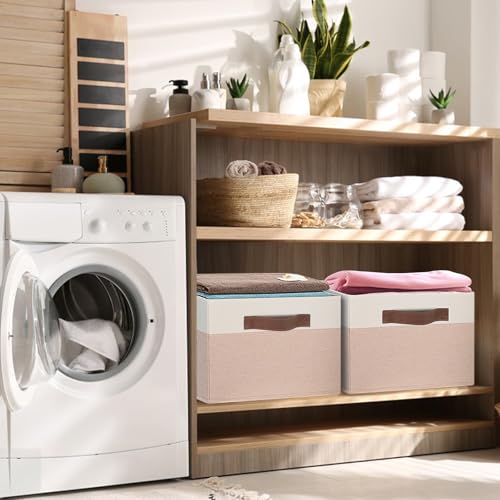 Large Fabric Storage Bins 6 Pack
