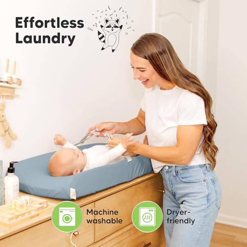 2 Pack Baby Changing Pad Cover for Girl (2 Count)