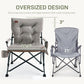 Padded Oversized Folding Camping Chair for Adults