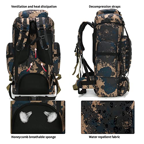 Hiking Backpack for Men 70L