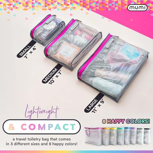 Travel Toiletry Bag Set of 3 (3 Count)