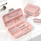Travel Pill Organizer Box with Medicine Labels