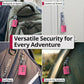 TSA Approved Pink Locks for Luggage. Cute Locker Suitcase Lock with Open Alert Indicator (2 Count)