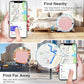 Air Tracker Tags 4 Pack Smart Tag Bluetooth Trackers Work with Apple Find My (4 Count)