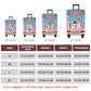 Travel Luggage Cover Suitcase Cover Protector Skins 18