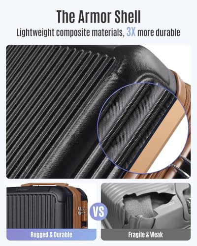 20 Inch Carry On Luggage 22x14x9 Airline Approved