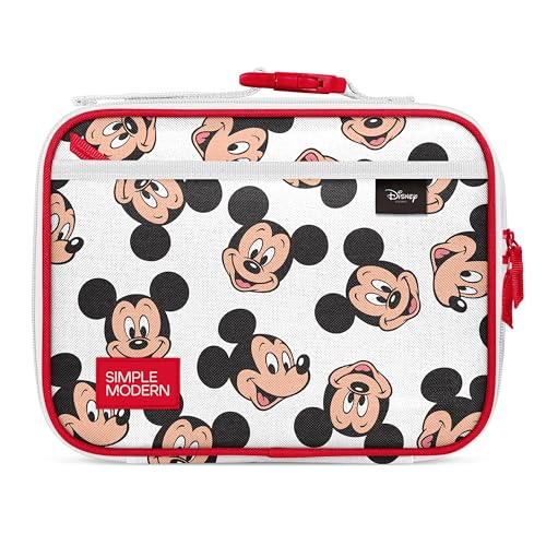 Disney Mickey Mouse Kids Lunch Box & Insulated Lunch Bag