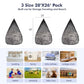 3Pcs Mesh Laundry Bags Washing Machine Mesh Wash Bags Jumbo for Delicates Clothes (3 Count)