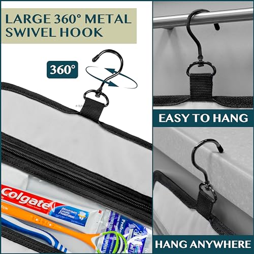Travel Hanging Toiletry Bag for Women Men