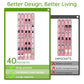 Over the Door Shoe Organizer with 40 Large Breathable Mesh Pockets