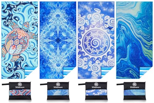 Microfiber Beach Towel (4 Count)
