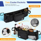 Double Stroller Organizer for Bob Duallie and Baby Jogger City Mini GT2