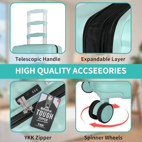 5 Piece Hardside Luggage Set (5 Count)