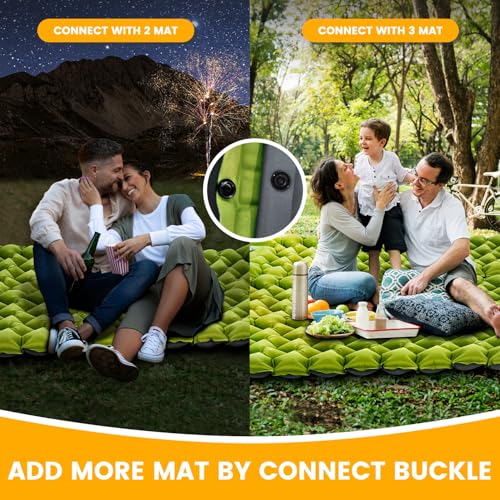 Ultralight Camping Sleeping Pad with Built
