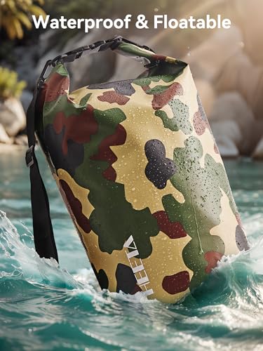 Waterproof Dry Bag Backpack with Emergency Whistle