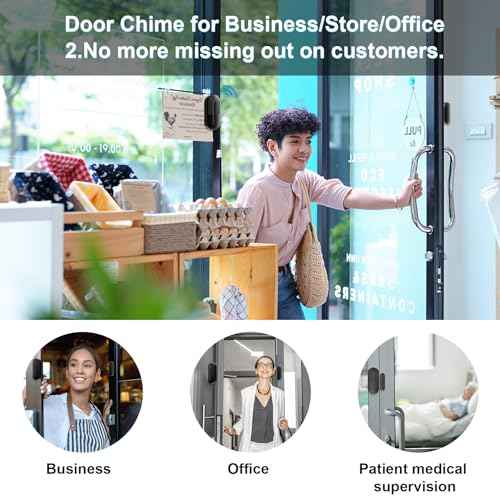 Door Chime Alarm When Open for Kids Safety