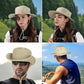 Sun Hats for Men Women Safari Hat Foldable Fishing Hat UPF 50+ Bucket Hat
