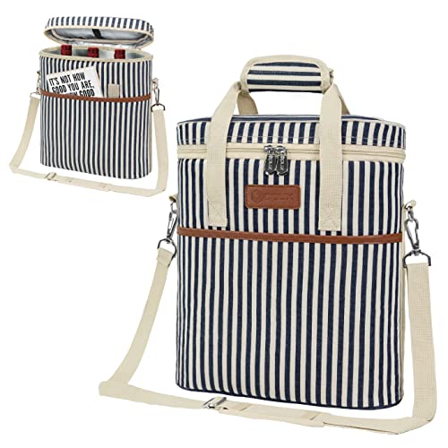 3 Bottle Wine Carrier Tote