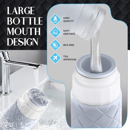Travel Bottles for Toiletries (4 Count)