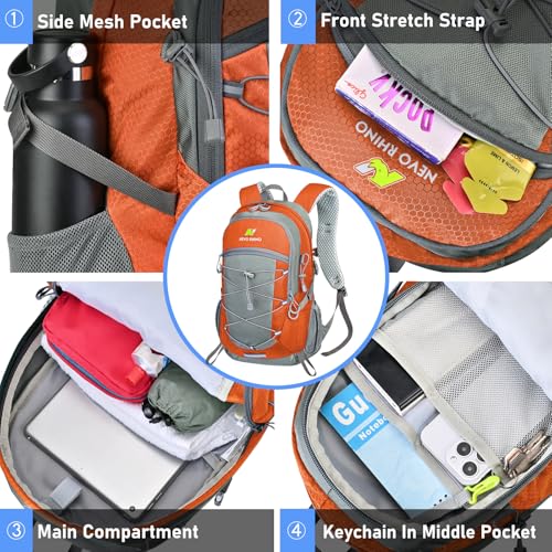20L Hiking Backpack Water Resistant Outdoor Day Pack