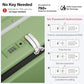 24 Inch Checked Luggage PC Hard Shell Suitcase Top Opening Aluminum Frame Travel Suitcases with Wheels