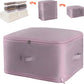 Ultra Space Saving Self Compression Storage Bags with Zipper, (pink) -Compression Organize for Bedding, Comforter Storage Bag for Blankets Duvet Quilts Pillows