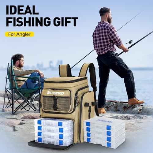 Fishing Backpack with Rod Holders