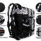 Military Tactical Backpack for Men and Women 45L Army 3 Days Assault Pack Bag Large Rucksack with Molle System White black