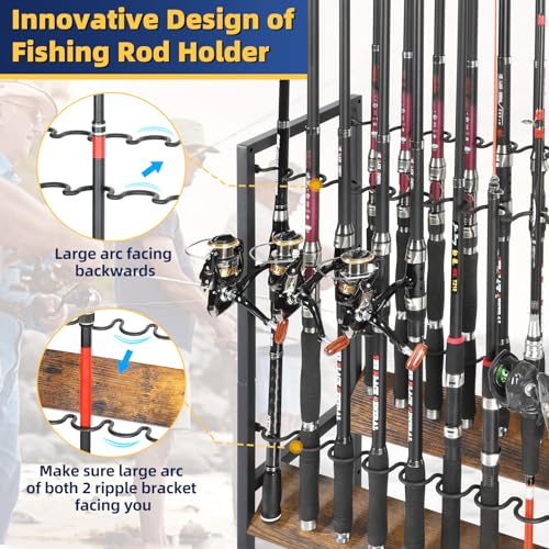 Fishing Rod Holder for Garage