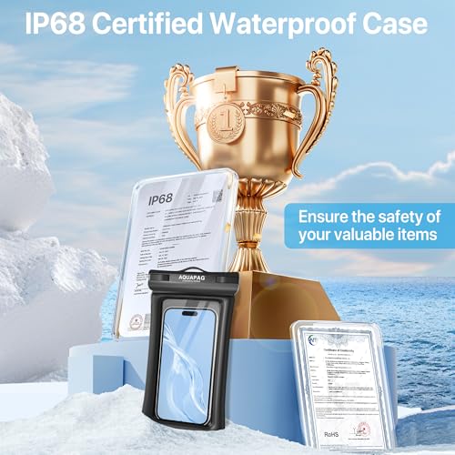 IP68 Waterproof Phone Pouch 2 Pack (2 Count)