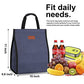 Lunch Bags for Women Insulated Reusable Lunch Tote with Internal Pocket