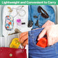 Weekly Travel Pill Organizer 2 Times a Day AM PM Rainbow Pill Box
