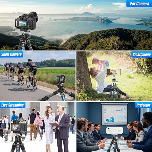 Carbon Fiber Travel Tripod with 360° Ball Head