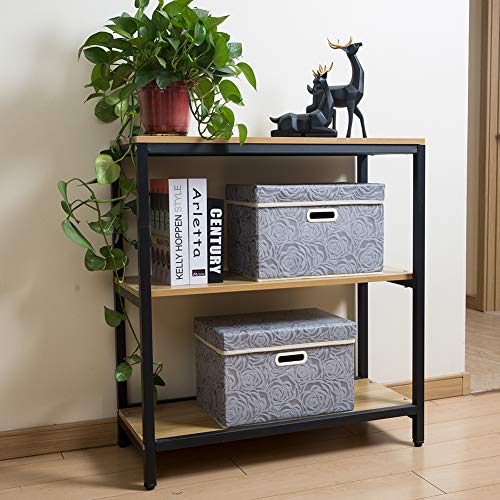 Foldable Storage Bins with Lids [5 (5 Count)