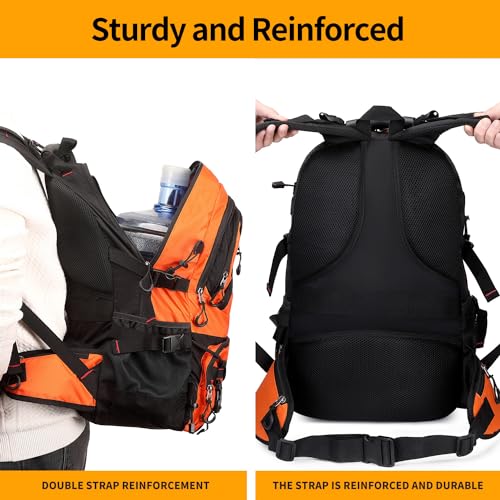 Nerlion 40L Hiking Backpack Travel Backpack for Men Women Camping Waterproof Outdoor Hiking Daypack Lightweight Backpack