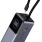 UGREEN Nexode Power Bank 20000mAh 130W with Built-in USB C Cable Laptop Travel Portable Charger, 80W Input, Fast Charging for MacBook Pro/Air/iPhone 16/iPad Pro/Galaxy S25 Ultra/Dell/HP and More