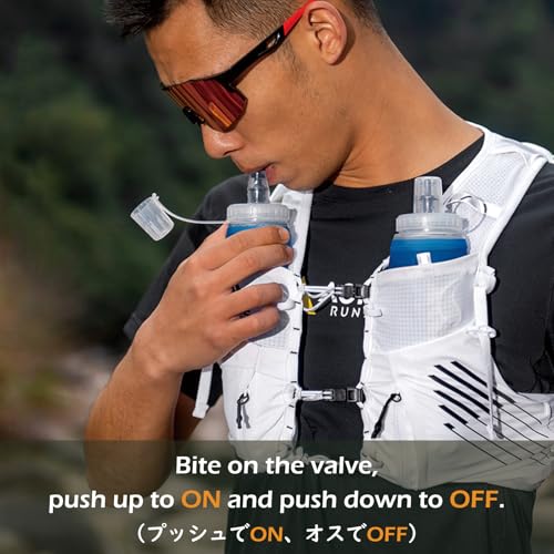 Collapsible Flask Soft Folding Water Bottles (2 Count)
