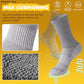 6 Pairs Unisex Crew Copper Infused Socks (6 Count)