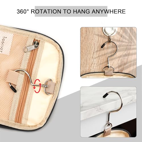 Travel Hanging Toiletry Bag for Women and Men