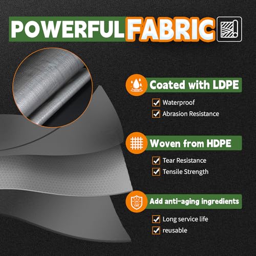5x7 Feet 2 Pack (70 Sq Ft)