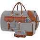 Garment Bag for Travel Convertible Carry on Travel Duffel Bag for Men Women