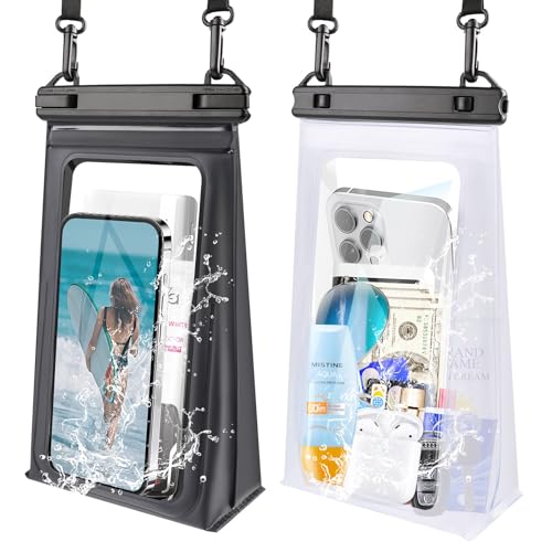 Floating Waterproof Phone Pouch 2 Pack (2 Count)
