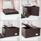 Collapsible Storage Box with Lid [3