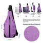 Tiny Crossbody Sling Backpack Anti Theft Backpack for Traveling Chest Shoulder Bag