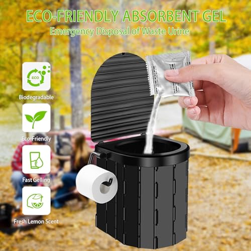 Portable Toilet Kit for Adults (27 Count)