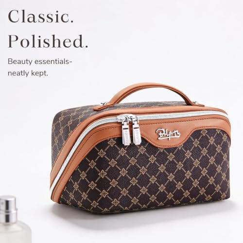 Travel Makeup Bag Cosmetic Bags for Women (3 Count)