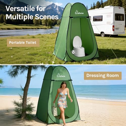 Pop Up Shower Tent for Camping Essentials