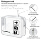 Clear Toiletry Bag TSA Approved Quart Size Travel Carry On