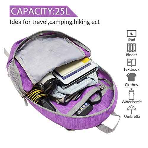 25L Ultra Lightweight Packable Backpack